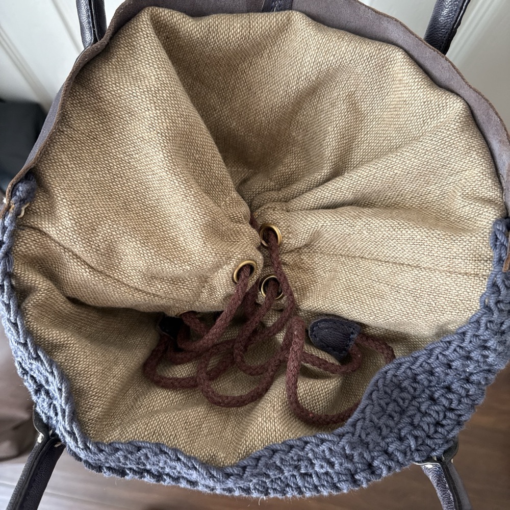 Ameri Leather Barrel Shoulder Tote.Leather On One… - image 6